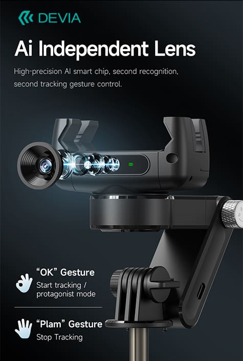 Ultra1 Multi-function AI Tracking Handheld Gimbal Shake
