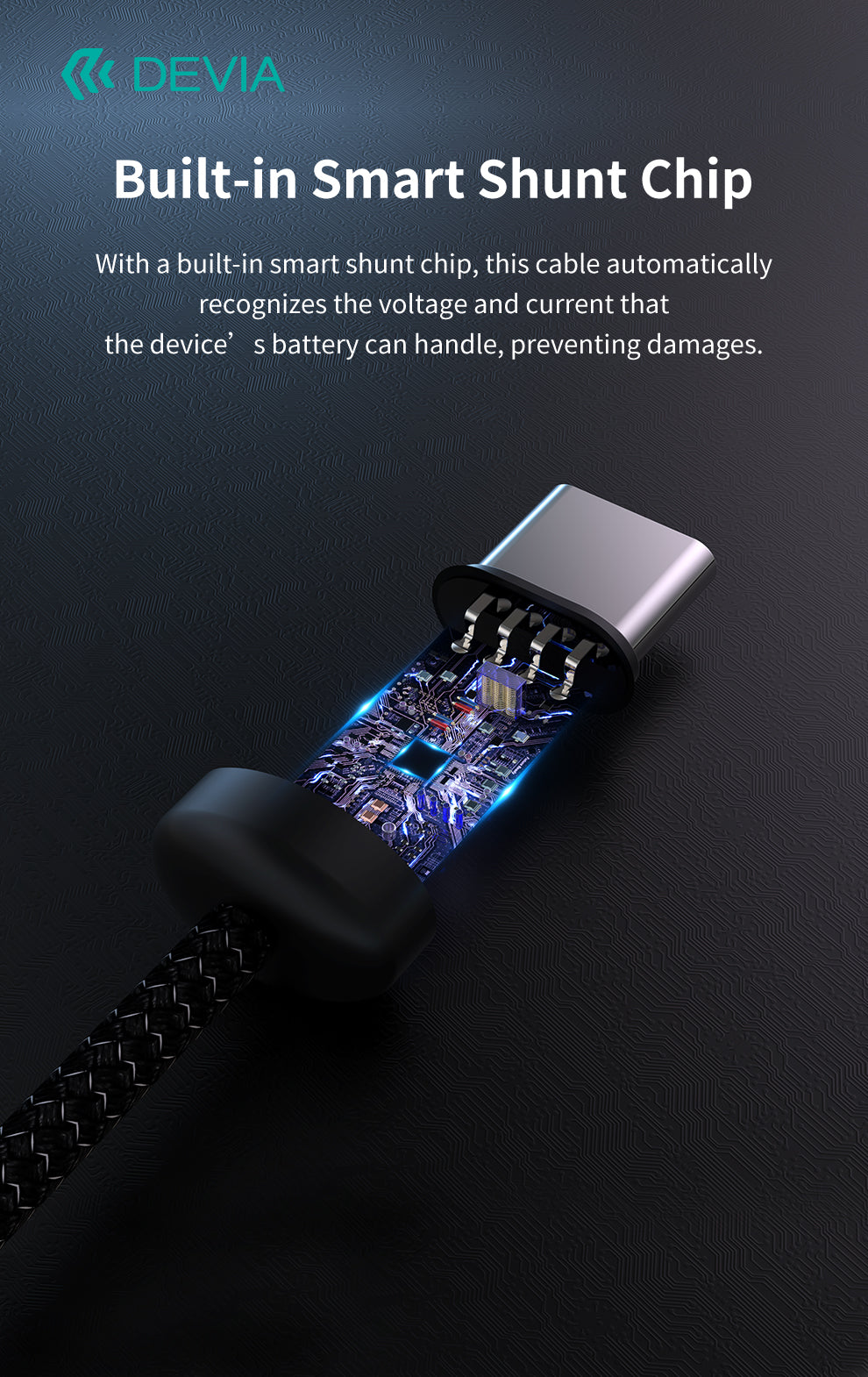 DEVIA Gracious Series USB-C to USB-C PD 60W Fast Cable