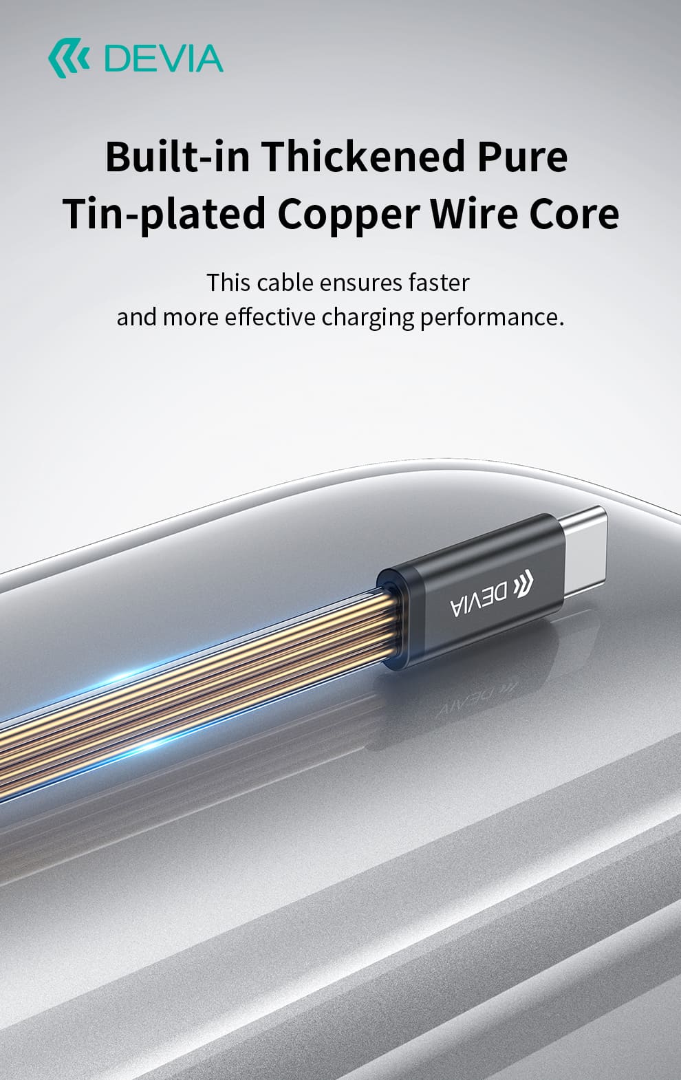 DEVIA Ultra3 PD 240W Cable USB-C to USB-C