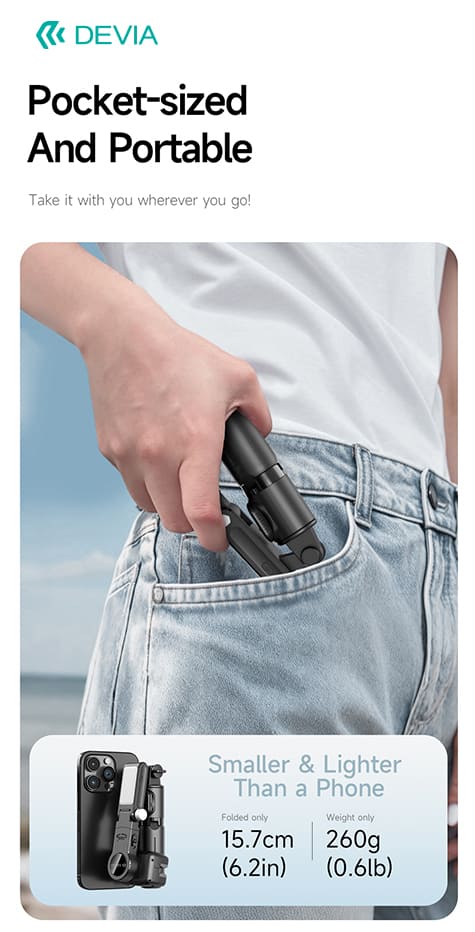 Ultra1 Multi-function AI Tracking Handheld Gimbal Shake