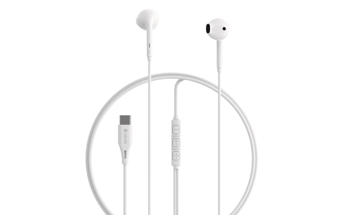 DEVIA Kintone Series Wired Earphone with Type-C Digital