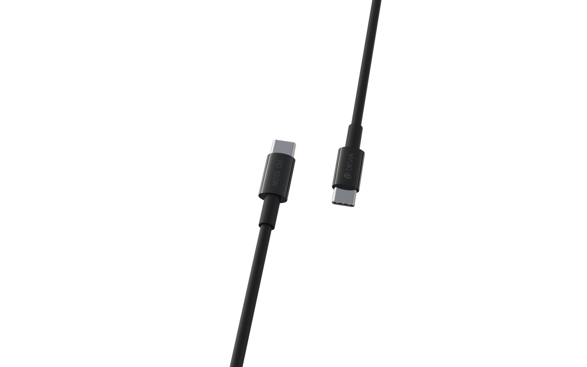 DEVIA EC317 Smart Series PD Cable, 100W, Type-C To Type-C