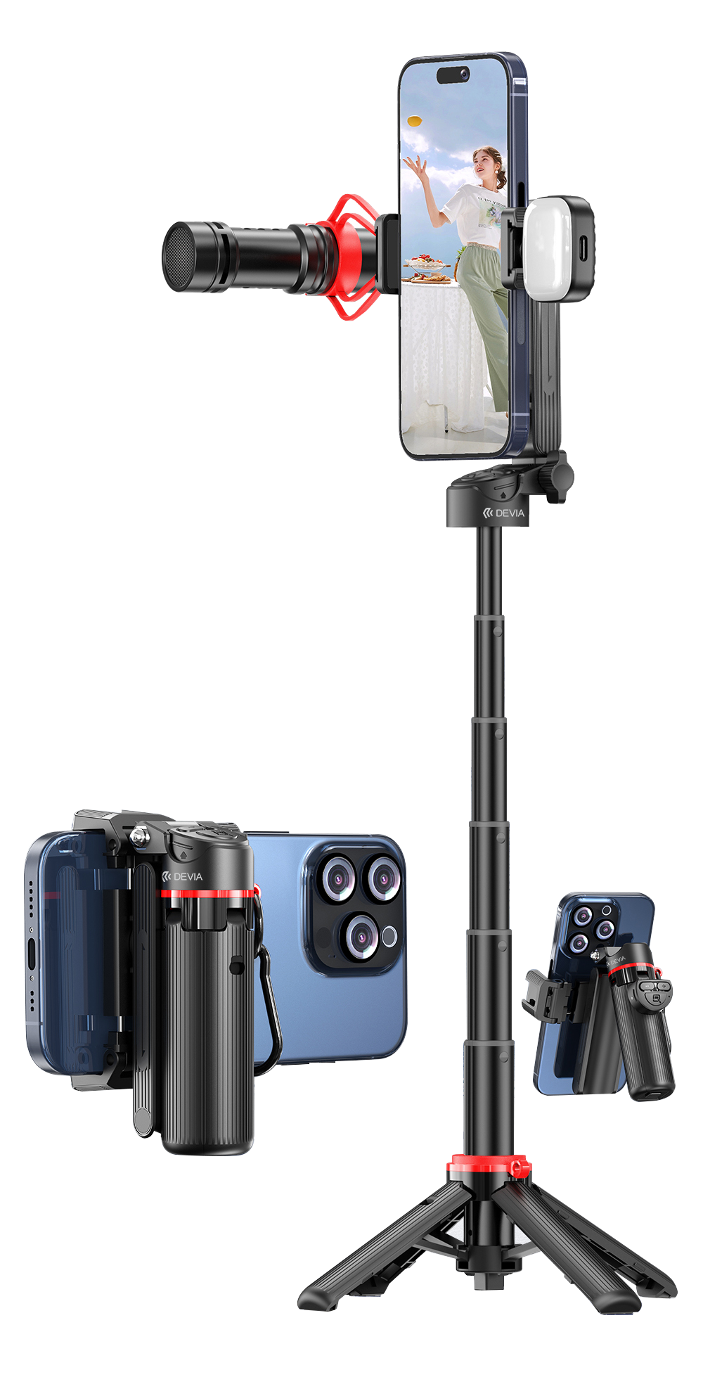 Pro2 Phone Asisst MINI Selfie Stick With Tripod Stand