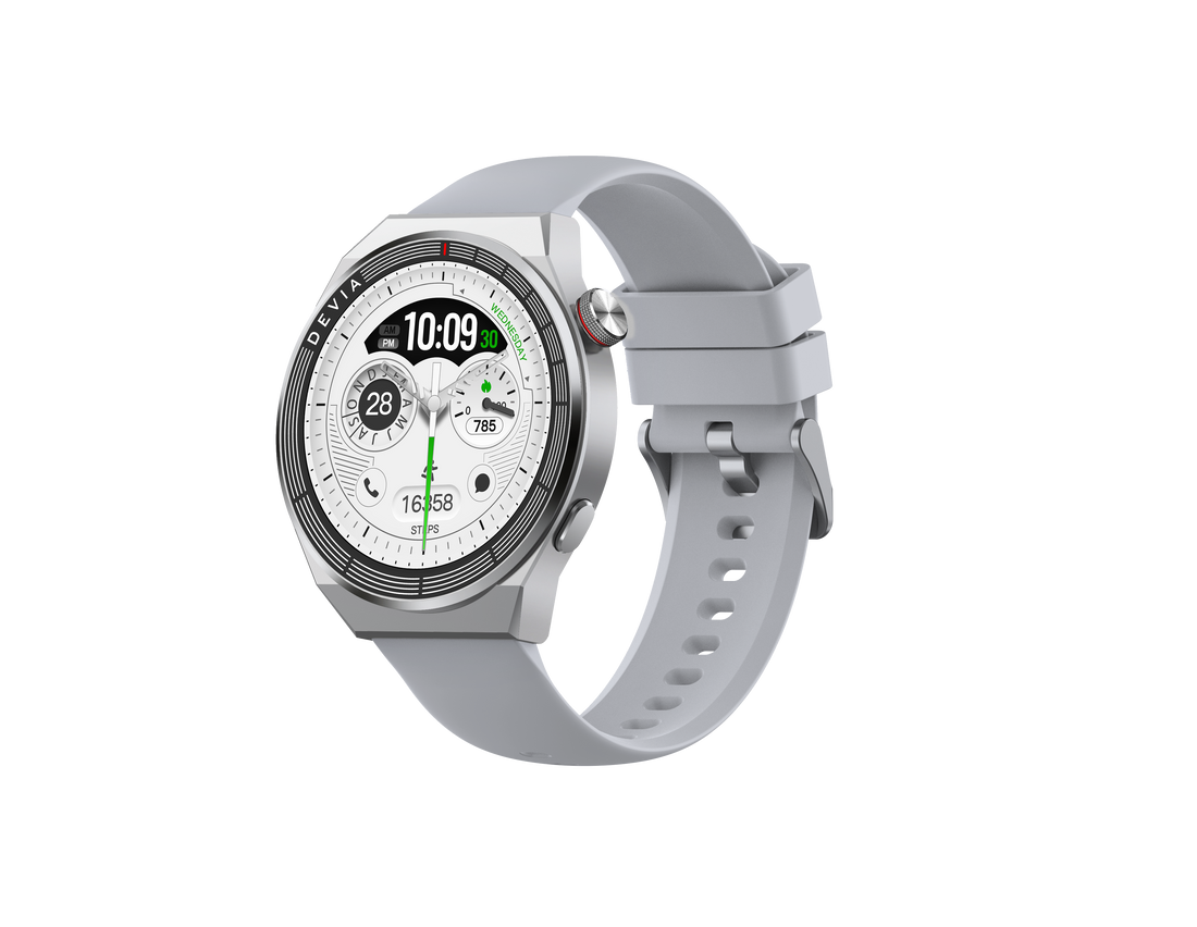 DEVIA Pro1(V2) Smart Watch, Silver