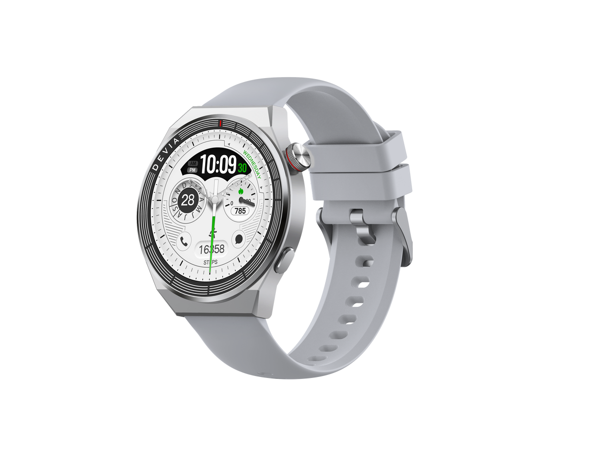 DEVIA Pro1(V2) Smart Watch, Silver
