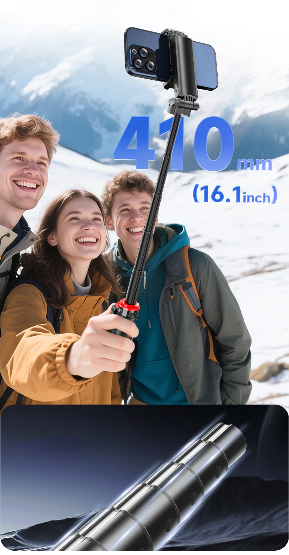 Pro2 Phone Asisst MINI Selfie Stick With Tripod Stand