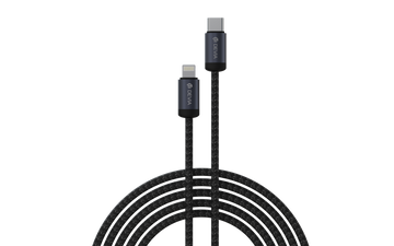 DEVIA Gracious Series USB-C to Lightning 27W Fast Cable 3A, 3M - Black    EC645