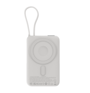 DEVIA Extreme Speed Series 22.5W Fast Charging Magnetic Power Bank With Bracket 10000mAh - Gray  EP201