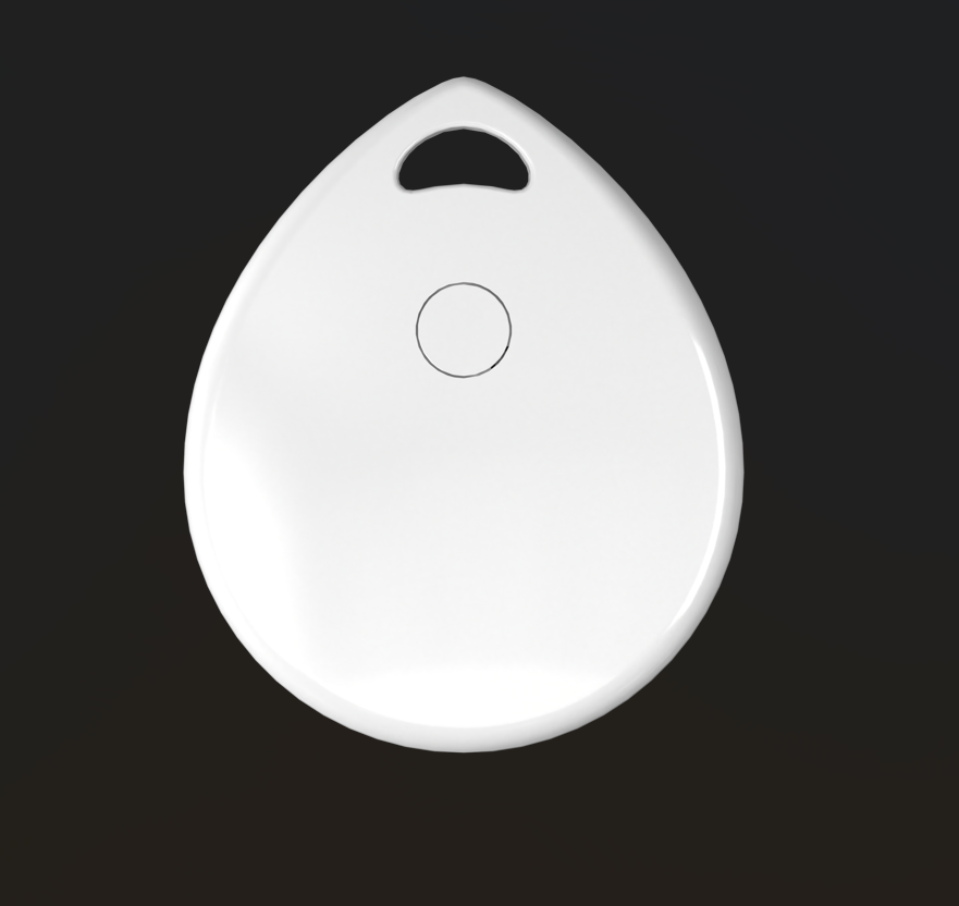 DEVIA Lite Tag Global positioning, One-click call, Apple certification, Long battery life, Multi-device universal, Life waterproof, ABS Material,G2302