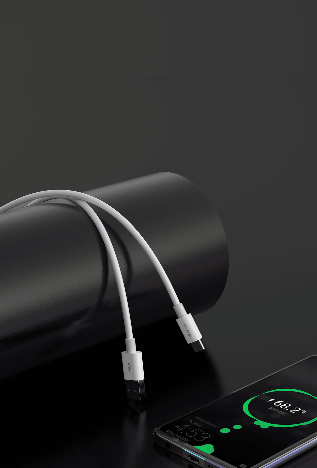 DEVIA EC306 Shark series supercharge USB to Type-C Cable