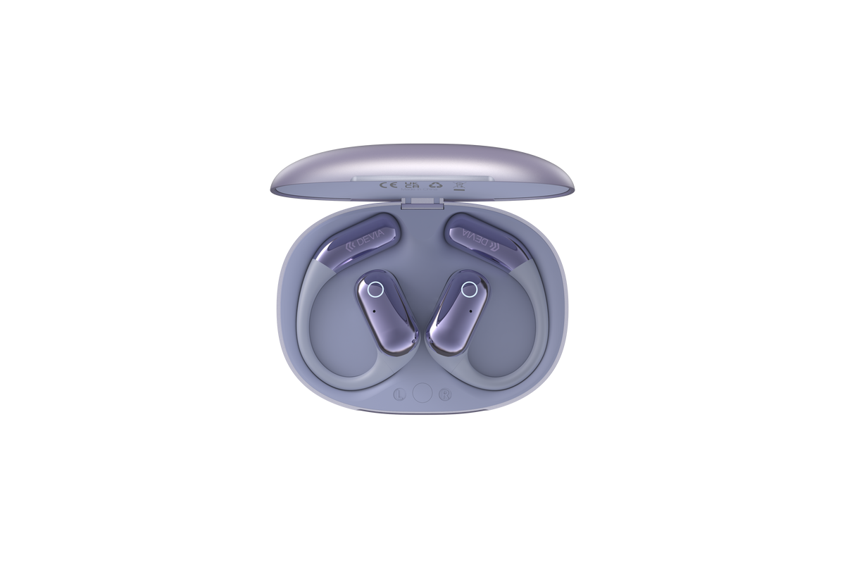 DEVIA OWS Ultra1 Open Wireless Earphone, BTV 5.3, Earphone 3.7V/60mAh