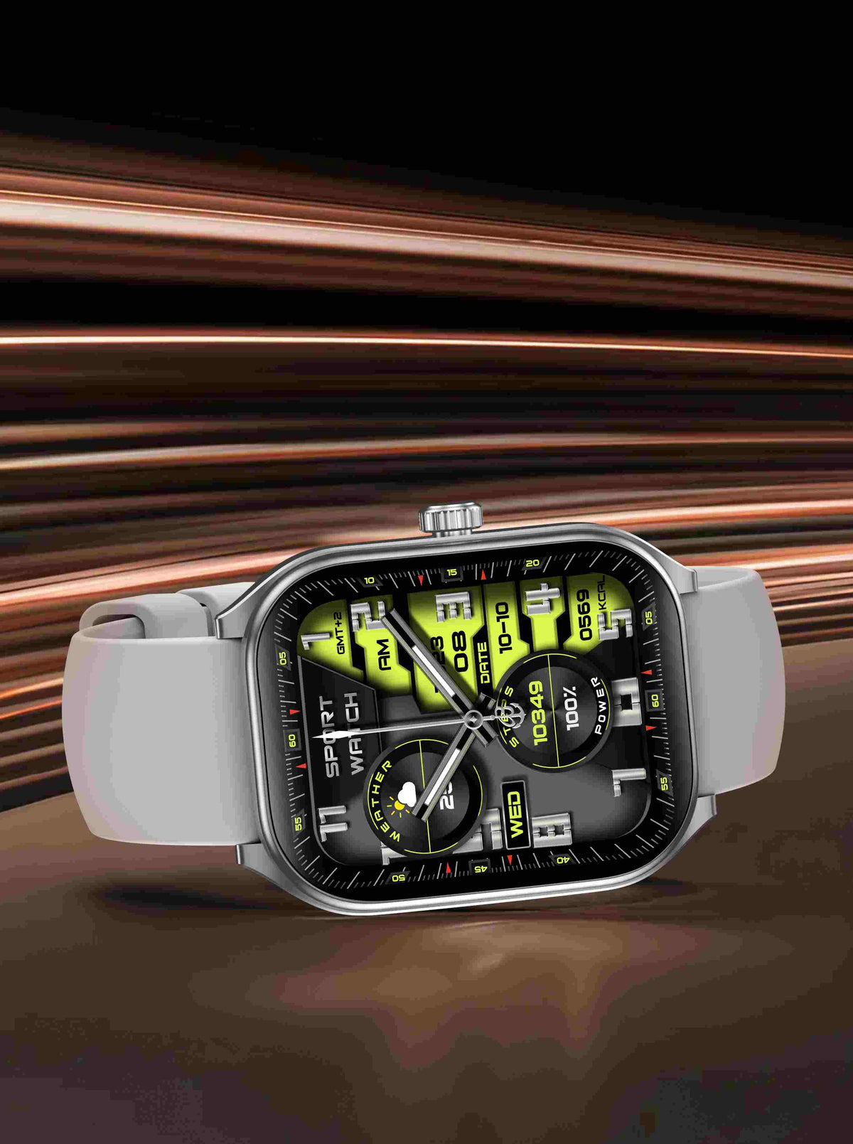 DEVIA WT4 Smart Watch, BTV5.3, Battery 300mAh