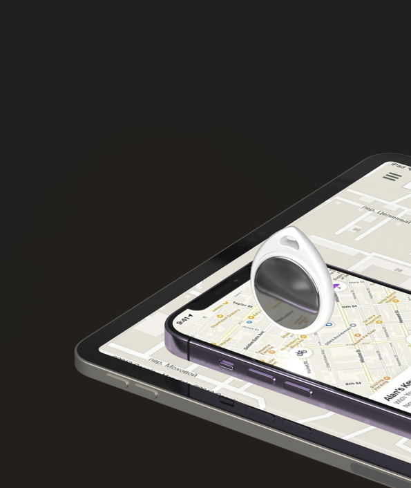 DEVIA Lite Tag Global positioning, One-click call, Apple certification, Long battery life, Multi-device universal, Life waterproof, ABS Material,G2302