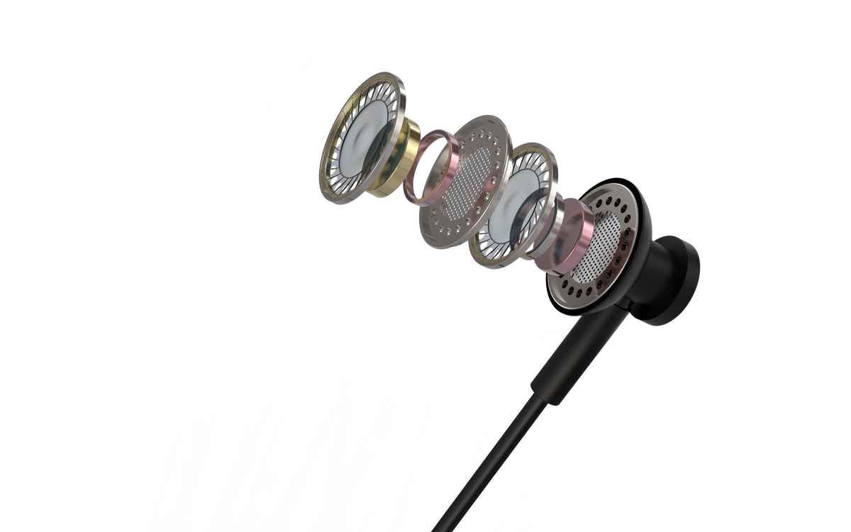 DEVIA Smart Series Metal Wired Earphone Half in-ear, Plug USB-C