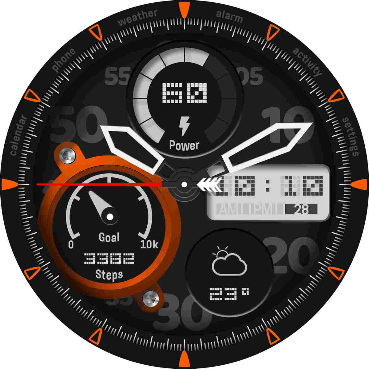 DEVIA WT3 Smart Watch, BTV5.3, Battery 390mAh
