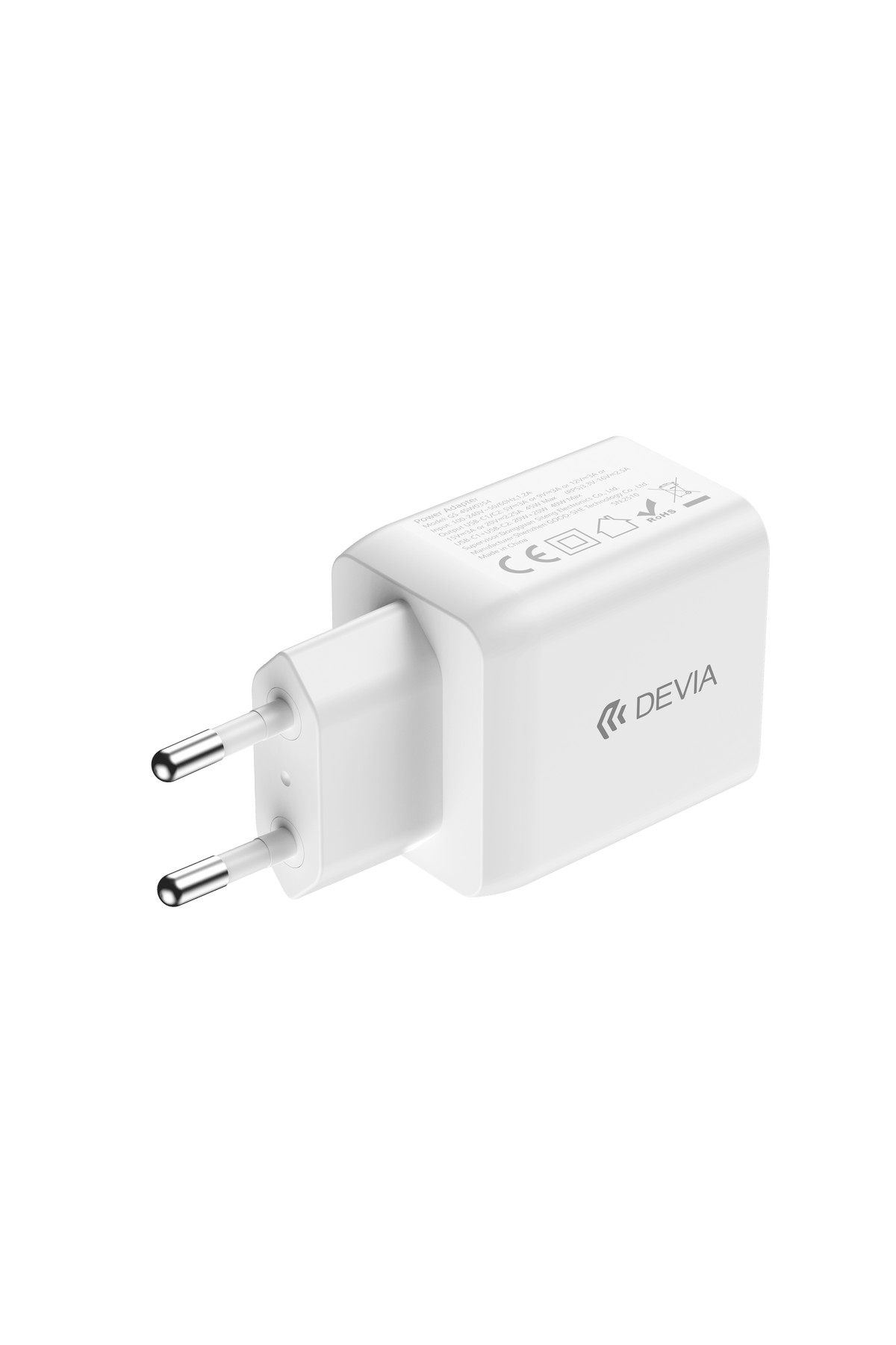 DEVIA Extreme Speed Series PD 45W 2C Quick Charger Set UK,GaN-015B