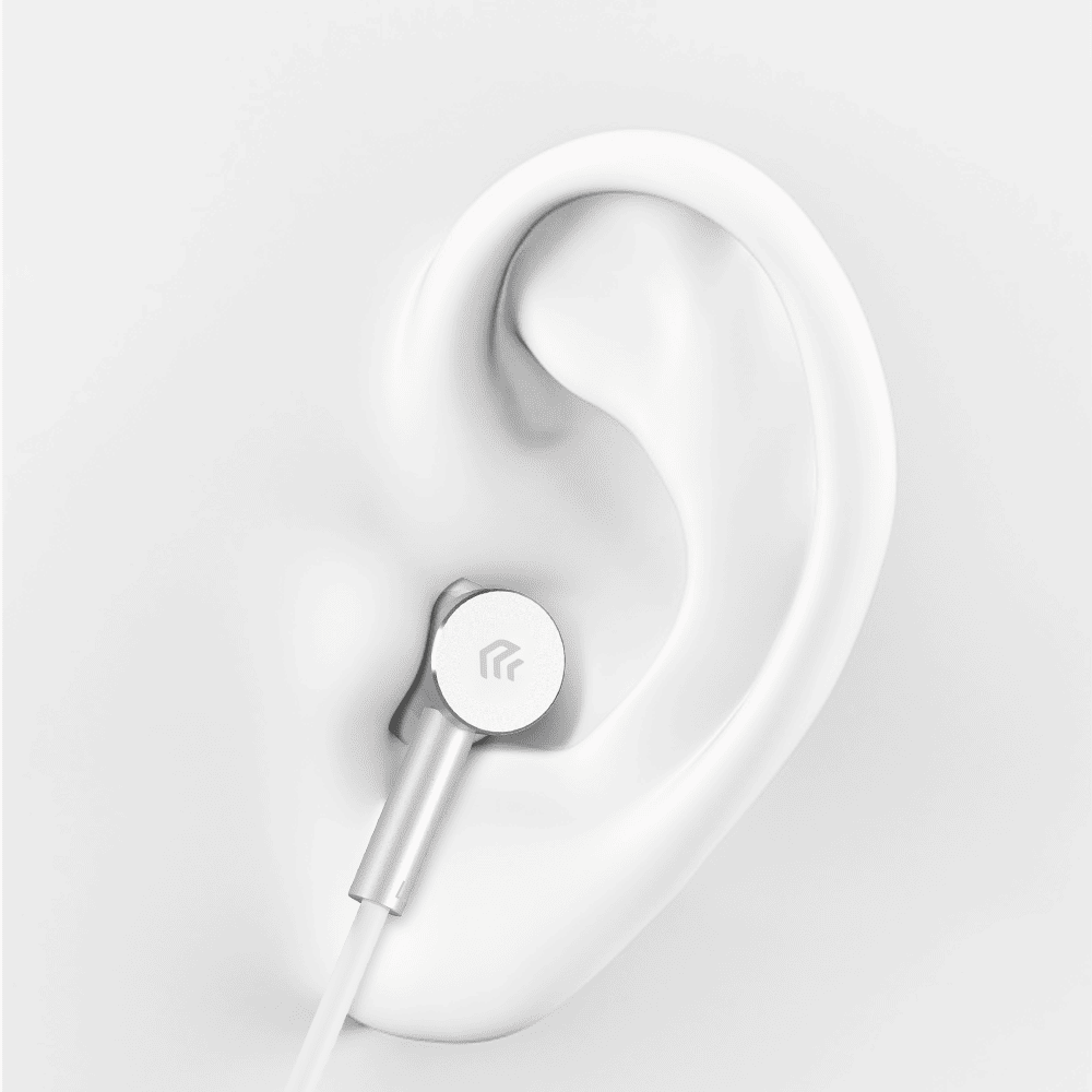 DEVIA Smart Series Metal Wired Earphone Half in-ear, Plug USB-C