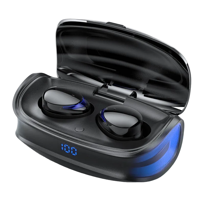 Devia EM407 Joy A9 series TWS game wireless earphone, Earphone capacity: 50mAh, Charging capacity: 390mAh,Playing time: 4.5h, Game delay: 60ms, Black