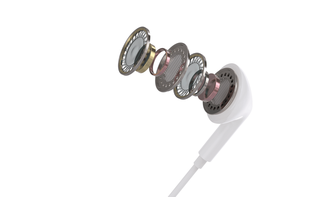 DEVIA Kintone Series Wired Earphone with Type-C